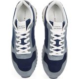 TOMMY HILFIGER - Heren Nieuwe Runner - Low Top - Blauw - EVA Mix