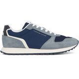 TOMMY HILFIGER - Heren Nieuwe Runner - Low Top - Blauw - EVA Mix