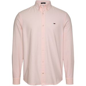 Tommy Jeans - DM0DM21298 Overhemd - Roze - Katoen - Lange Mouwen