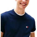 Tommy Hilfiger - T-shirt - Zwart - 95% Regeneratief Katoen