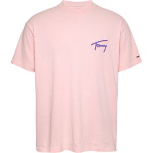 Tommy Hilfiger, Heren, Tops, Roze, Maat: 2XL Katoen,