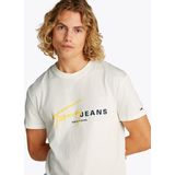 Tommy Hilfiger - T-shirt - Wit - Katoen