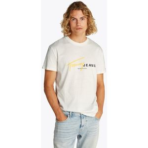 Tommy Jeans Kurzarmshirt »TJM REG SIGNTR DNA TEE EXT«, Mit Rundhalsausschnitt
