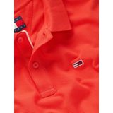 Tommy Jeans - Tjm Slim Placket - Poloshirt - Oranje - Heren