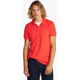 Tommy Jeans - Tjm Slim Placket - Poloshirt - Oranje - Heren