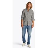Tommy Jeans - Overhemd - Ruitdessin - Katoen - Regular Fit