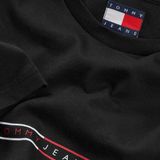 Tommy Hilfiger - T-shirt - Zwart - Katoen