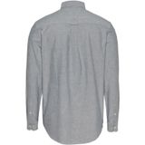 Tommy Hilfiger - Longsleeve Shirt - Grijs - 95% Regeneratief Katoen