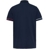 Poloshirt - Effen - Katoen - Geribbelde Kraag - Knoopsluiting