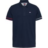 Poloshirt - Effen - Katoen - Geribbelde Kraag - Knoopsluiting