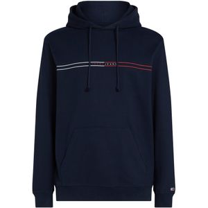 Tommy Hilfiger - Hoodie - Blauw - Katoen