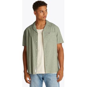 Tommy Jeans - Groen - Overhemd - Katoen