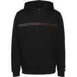 Tommy Hilfiger - Hoodie - Zwart - Katoen