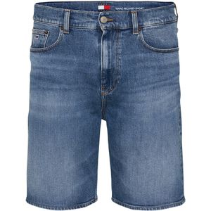 Relaxed Fit Jeansshorts aus Baumwoll-Elasthan-Mix