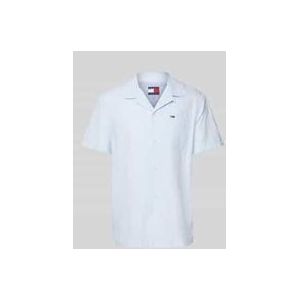 Tommy Jeans Kurzarmhemd »TJM LINEN BLEND CAMP SS EXT«, Mit V-Ausschnitt