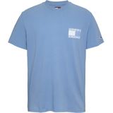 Tommy Jeans Kurzarmshirt "TJM REG PAISLEY FLAG TEE EXT", Mit Rundhalsausschnitt