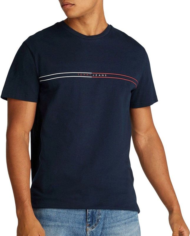 Tommy Hilfiger - T-shirt - Blauw - Katoen