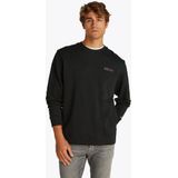 Tommy Hilfiger - Classic Graphic Sweatshirt - Zwart - Katoenmix