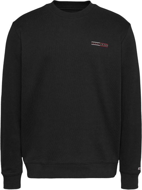 Tommy Hilfiger - Classic Graphic Sweatshirt - Zwart - Katoenmix