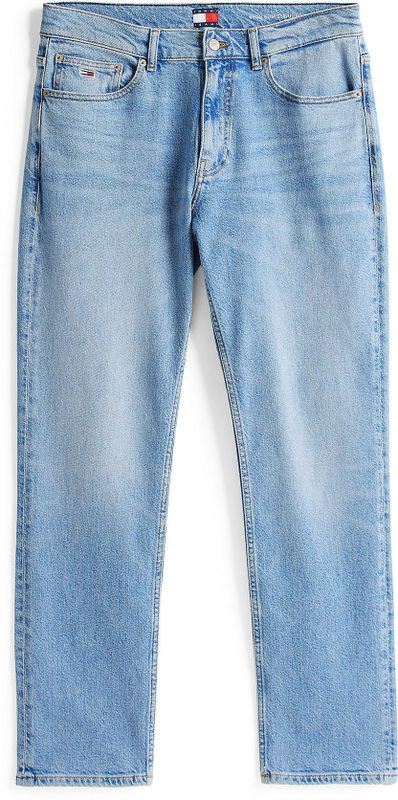 Jeans mit Label-Stitching