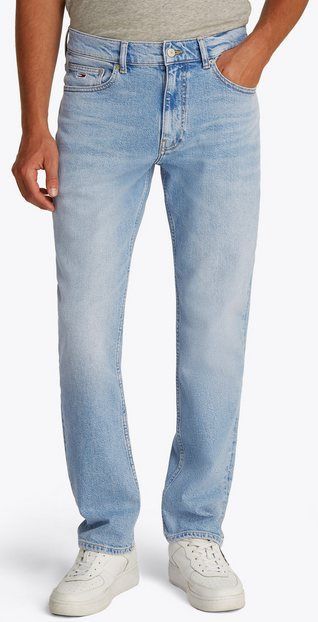 Tommy Jeans Regular-fit-Jeans "RYAN RGLR STRGHT", mit Logoprägung