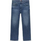 Jeans - Effen - Denim - Heavy Washed - Regular Pasvorm