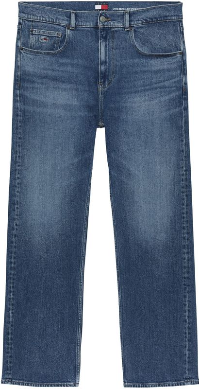 Jeans - Effen - Denim - Heavy Washed - Regular Pasvorm