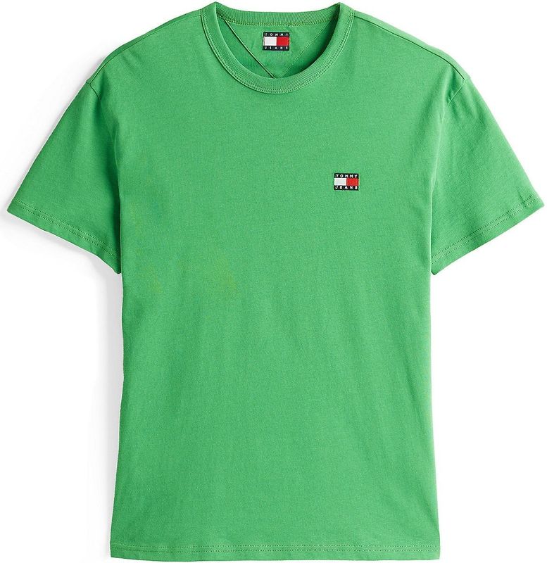 Tommy Jeans - TJM REG BADGE TEE EXT - T-shirt - Coastal Green