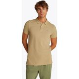 Tommy Jeans - Poloshirt - Wit - 100% Biologisch Katoen