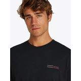 Tommy Hilfiger - T-shirt - Zwart - Katoen