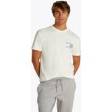 Regular fit T-shirt van puur katoen