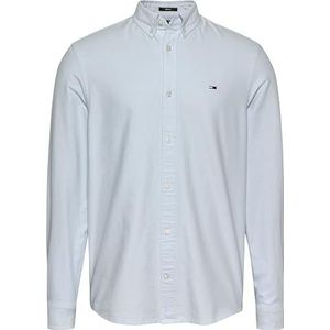 Tommy Jeans - Overhemd - Wit - 100% Katoen
