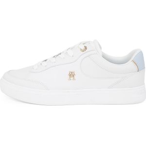 Tommy Hilfiger - Chic Court - Dames Sneakers - Wit - Leer