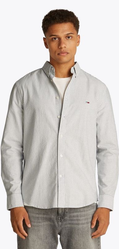 Tommy Hilfiger - DM0DM20668 - Overhemd - Gestreept - Lange Mouwen - Regular Fit