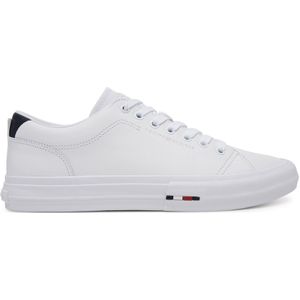 Sneakers Tommy Hilfiger Th Hi Vulc Street Lth Patch FM0FM05312 Weiß