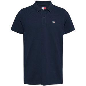 Tommy Jeans - S/S Polo - Wit - Katoen
