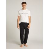 Tommy Hilfiger - Pyjamabroek - Blauw - Katoen/Polyester - Comfortabele Pasvorm