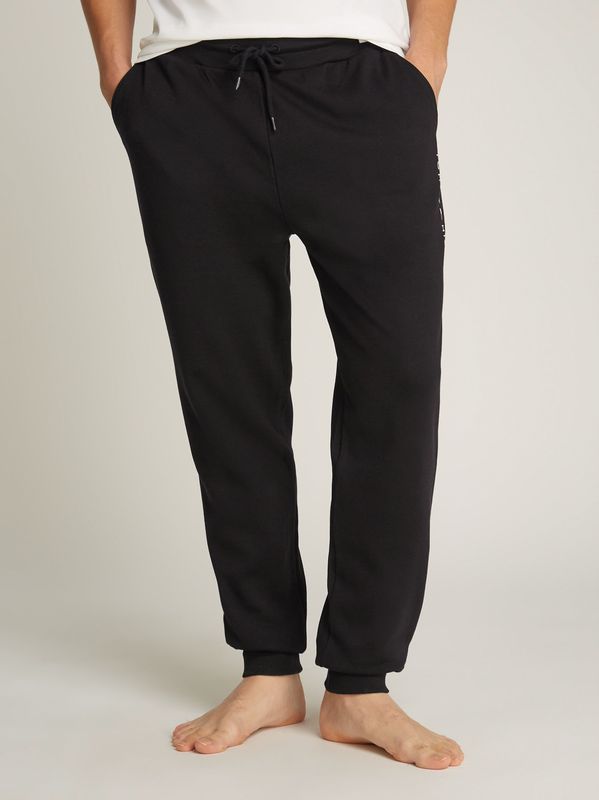 Tommy Hilfiger - Pyjamabroek - Blauw - Katoen/Polyester - Comfortabele Pasvorm