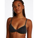 Tommy Hilfiger - Push-up BH - Zwart - Katoen