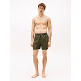 Tommy Hilfiger - Side Logo Swim Shorts - Khaki - Polyester