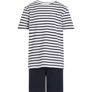 Tommy Hilfiger Set voor jongens, Rood (Bretonse Streep/Woestijn Hemel), 4-5 jaar
