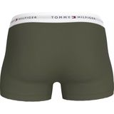 Tommy Hilfiger - Boxer Trunk Set - Veelkleurig - Geometrisch - Marineblauw Olijf