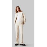 Gebreide Trui - Effen - Knitwear - Ronde Hals - Halve Mouw