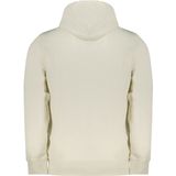 Calvin Klein - Hoodie - Wit - Katoen - Stijlvolle Hoodie met Iconische Details