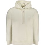 Calvin Klein - Hoodie - Wit - Katoen - Stijlvolle Hoodie met Iconische Details