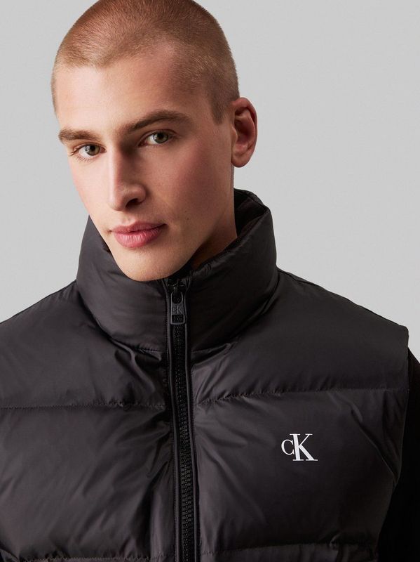 Calvin Klein - Jeans Essentials Down Vest - Herenvest - Ck Black