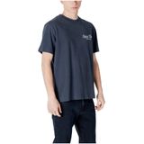 Calvin Klein Jeans - J30J326862 - T-shirt - Blauw - Katoen - Korte Mouwen