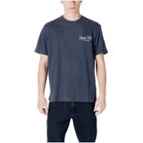 Calvin Klein Jeans - J30J326862 - T-shirt - Blauw - Katoen - Korte Mouwen