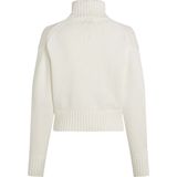 Ck Jeans Chenille Trui Monoloog Sw - Streetwear - Vrouwen