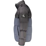 Calvin Klein - Textiel Winterjas - Blauw - Polyester - Waterafstotend - Winddicht